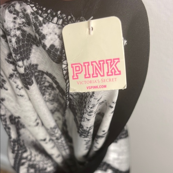 PINK Victoria's Secret Black and White Maxi Skirt Size XS Waist 13” NWT - Picture 4 of 6